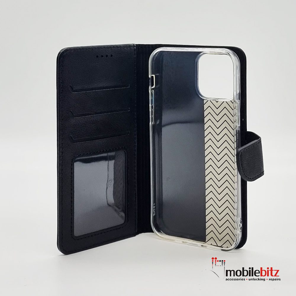 iPalm Leather Wallet Soft Buckle Black