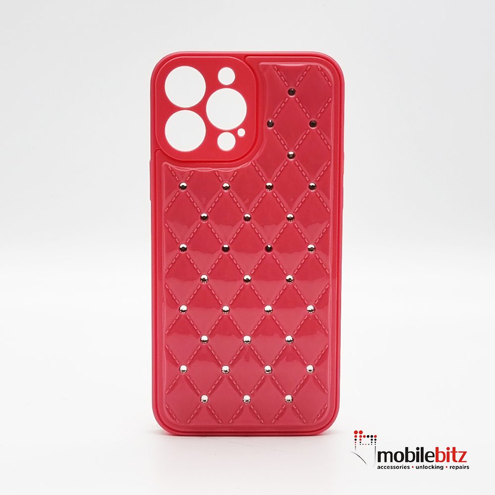 Diamond Stud Hot Pink