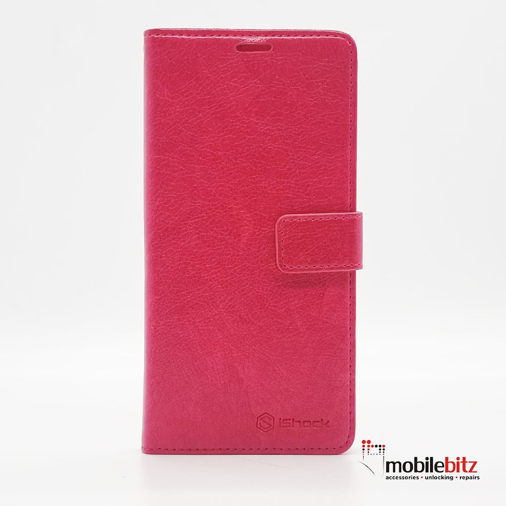 PU Leather Wallet Pink For Samsung Galaxy S20 Plus