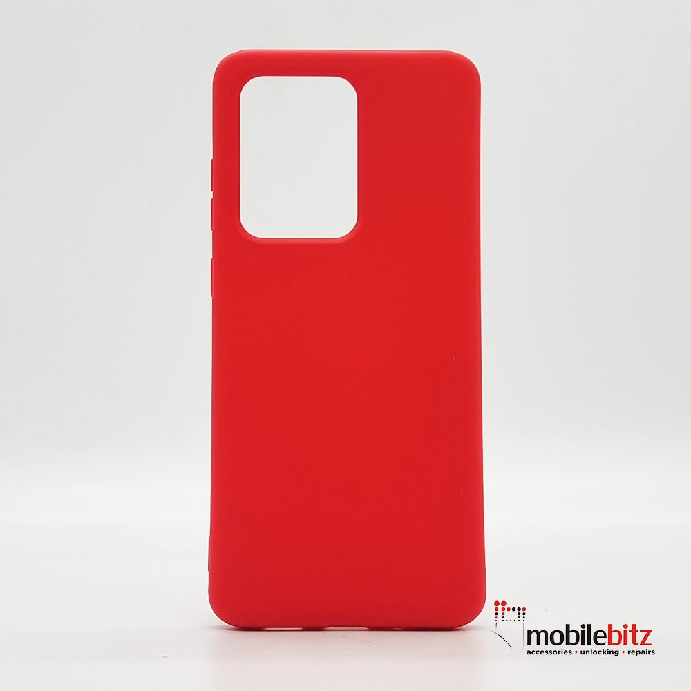 Silicon Red Case For Samsung Galaxy S20 Ultra