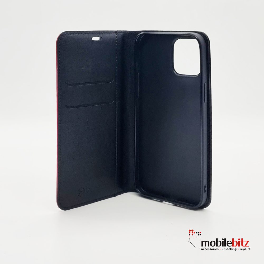 iPalm Leather Wallet 2 Tone Black
