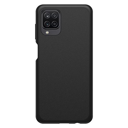 Matt Black Case For Samsung Galaxy A12