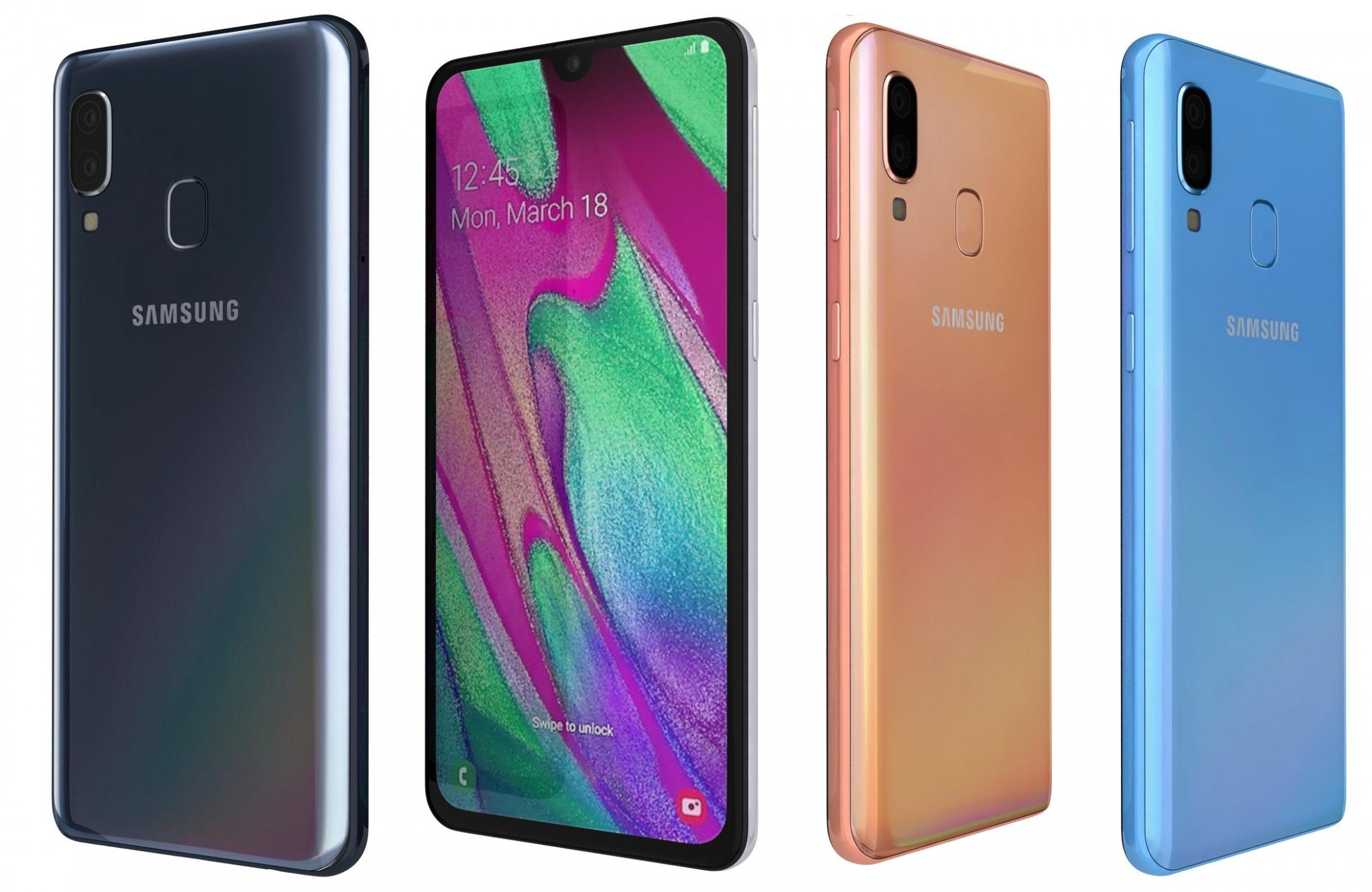 Galaxy A40 64GB Unlocked 12 Months Warranty