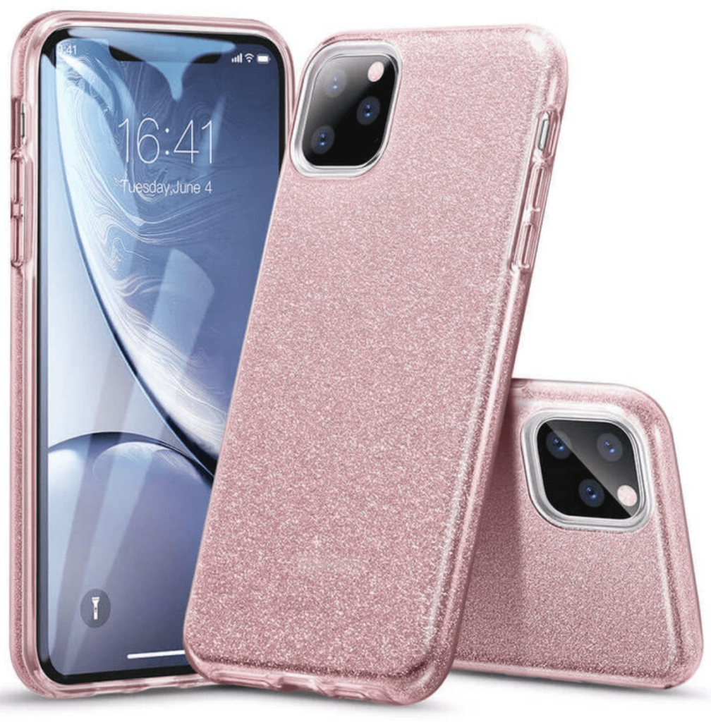 iPhone 13 Pro Max Glitter Pink Case