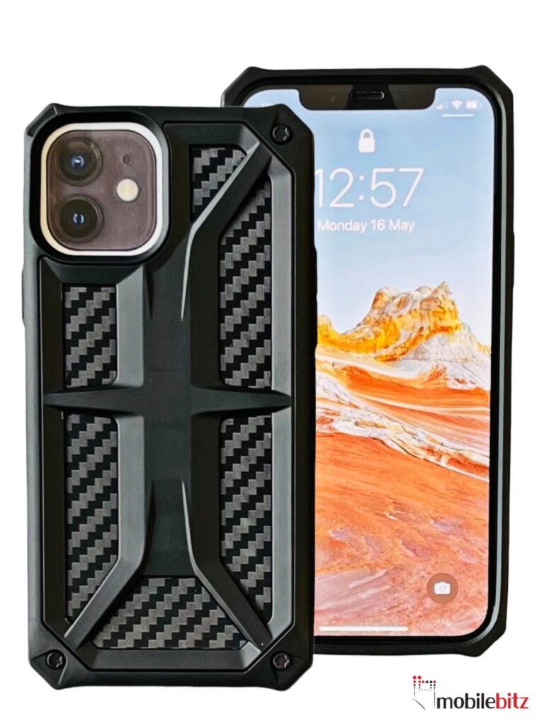 iPhone 12 6.1 Carbon Armour Black