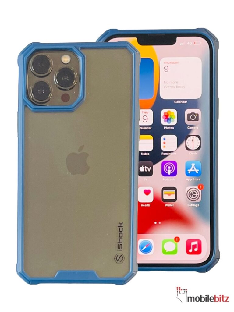 iPhone 13 Pro Max iShock Corners Blue