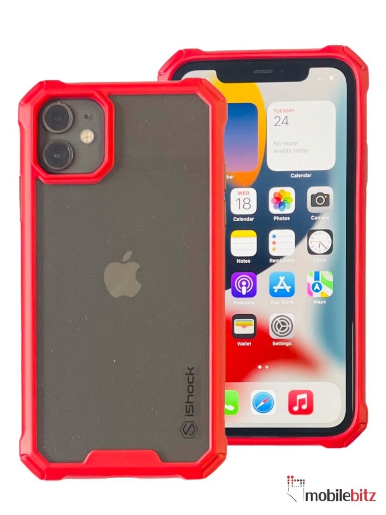 iPhone 11 6.1 iShock Corners Red