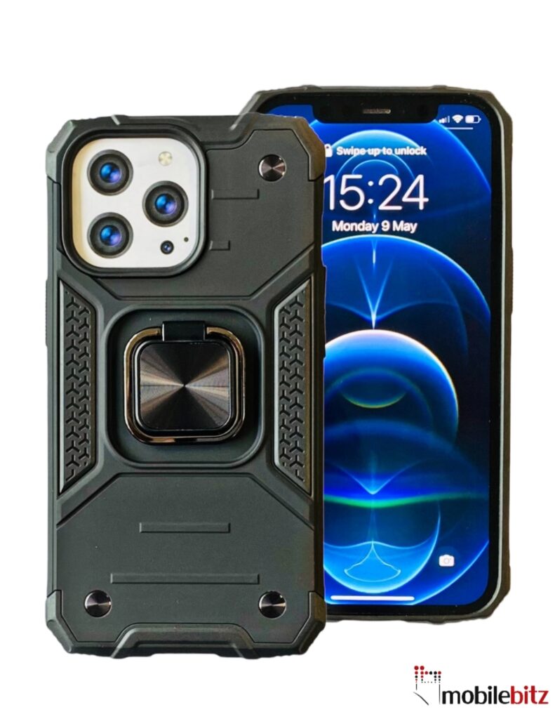 iPhone 13 Pro 6.1 Ring Armour Black
