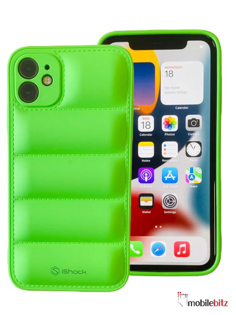 iPhone 11 6.1 Puffer Case Green