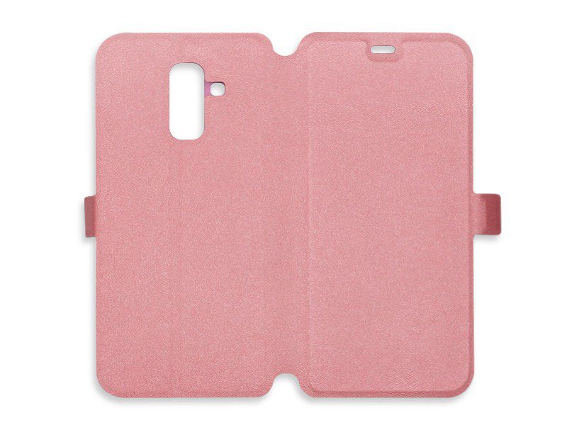 PU Leather Wallet Pink- For Samsung A6 2018