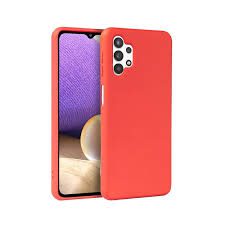 Matt Red Case- For Samsung Galaxy A32