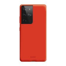 Matt Red Case For Samsung Galaxy S21