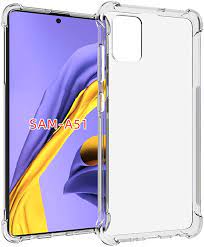 Clear Gel Tough with reinforced edges Case- For Samsung Galaxy A51