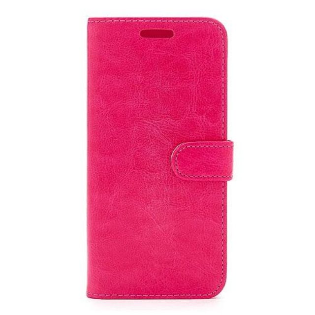 PU Leather Wallet Book Pink